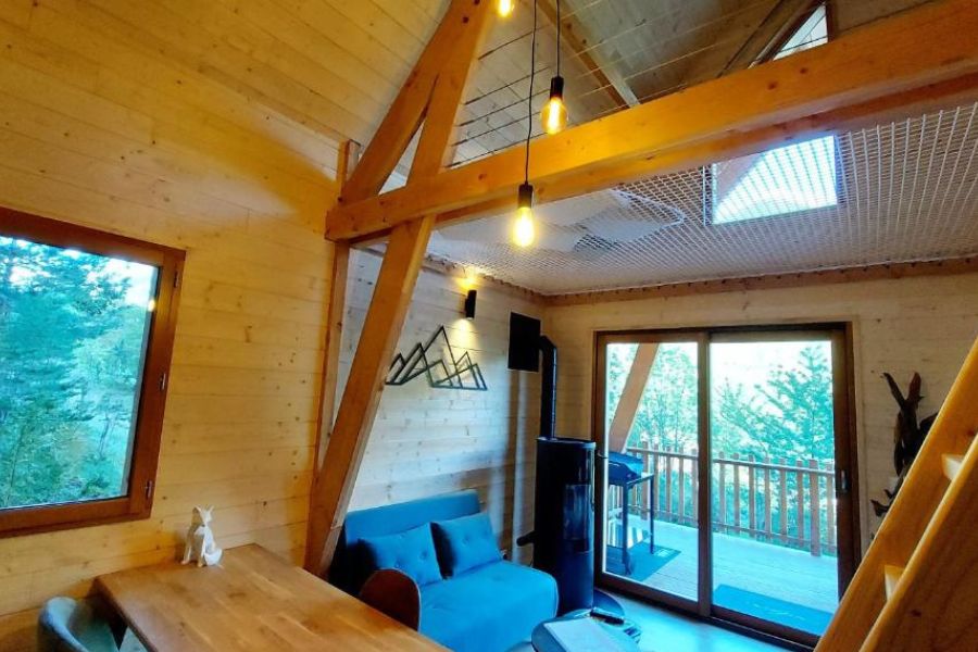 Chalet l'Empreinte / chambre avec Jacuzzi en Provence