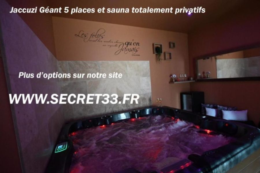 SECRET33 chambre avec Jacuzzi à Bordeaux (1)