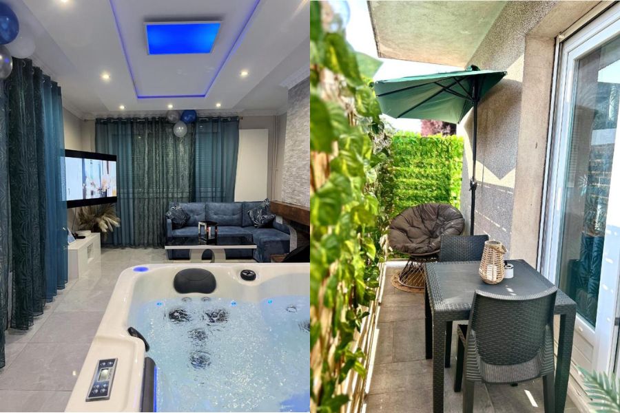 GALAXY SPA - Suite Neptune avec Jacuzzi et Sauna Privatif (6)