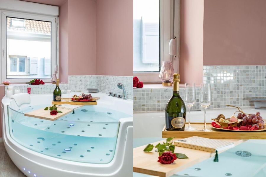 Romantic Suite & Spa @Jacuzzi @ Parking gratuit (2)