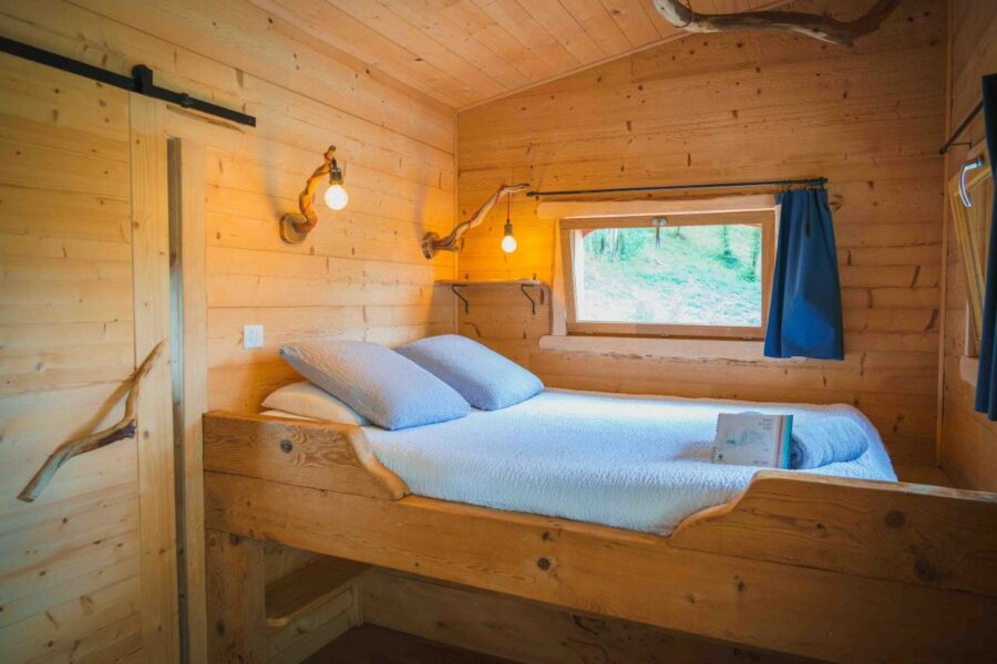 chambre Cabane Chalet avec spa privatif