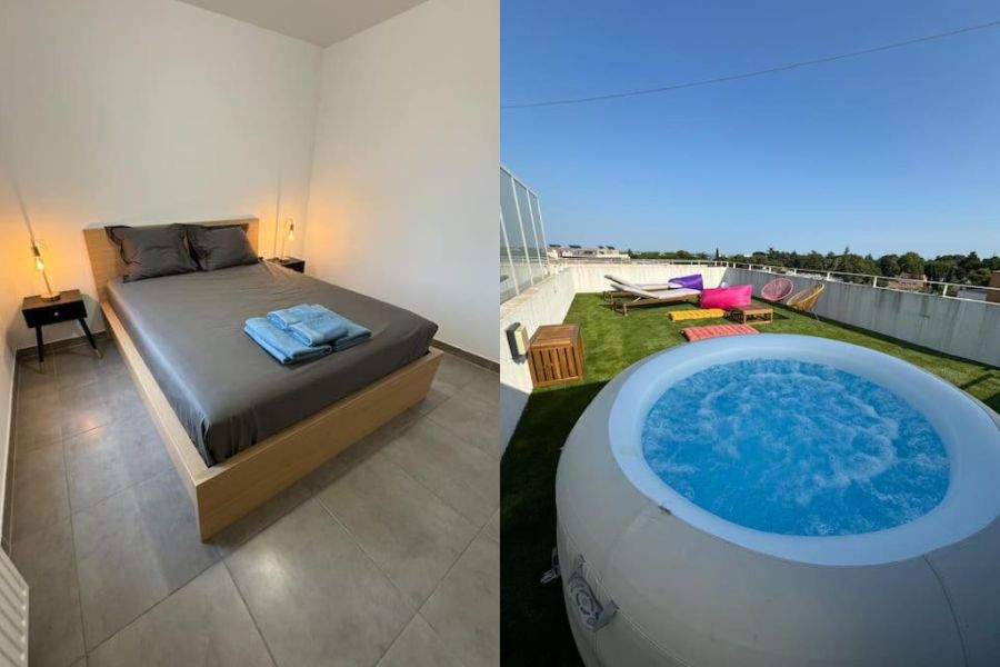 Luxueux 5pc, Jacuzzi, Rooftop, Terasse et Clim (3)