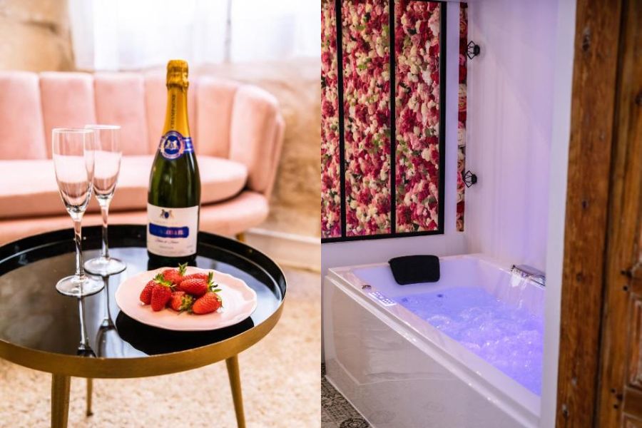 Suite romantique avec Jacuzzi - Hypercentre, Place Jean Jaurès (2)